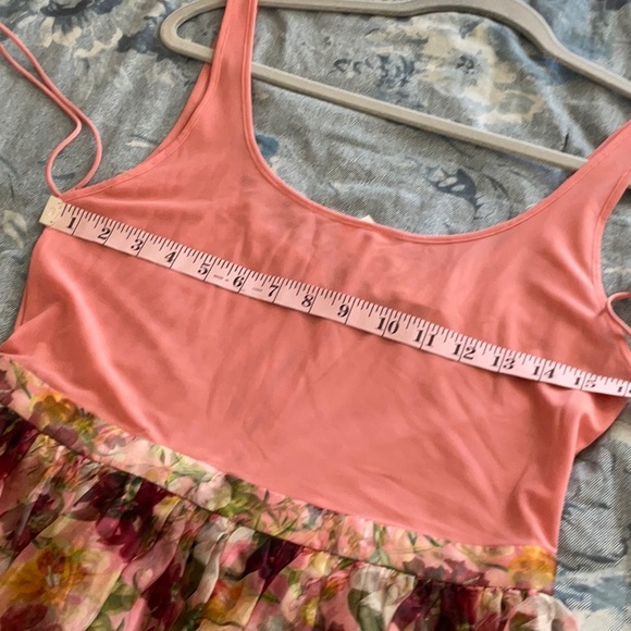 ALICE +OLIVIA CHARA MIXED MEDIA STRECH MESH PANELED SIZE 10 color floral - Picture 7 of 12